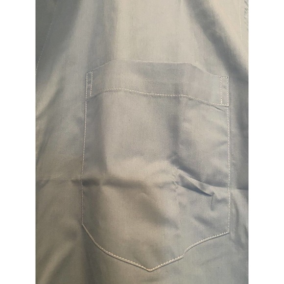 New OOBE Men’s Vintage 90’s Blue Short Sleeve Button Down Shirt SC Hike Outdoor - Picture 3 of 6